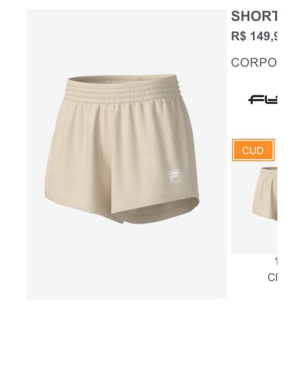 Shorts Fem. Fila Flow Iii