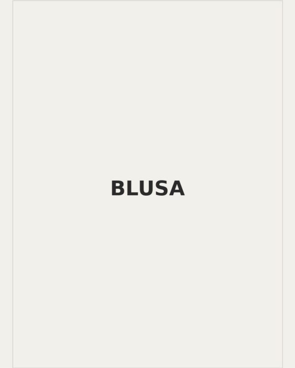 Blusa Kast Sem Cor