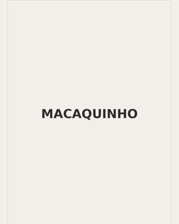 Macaquinho Kast Sem Cor