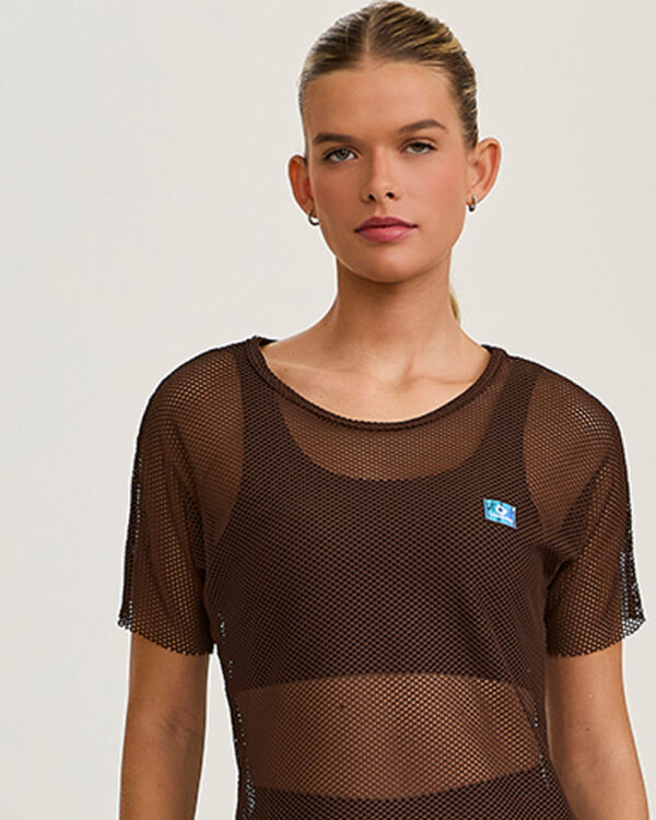 BLUSA SPOT CLASSICA Marrom Coffe foto 01