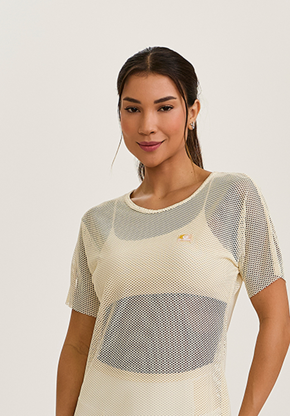 BLUSA SPOT CLASSICA Off White foto 01