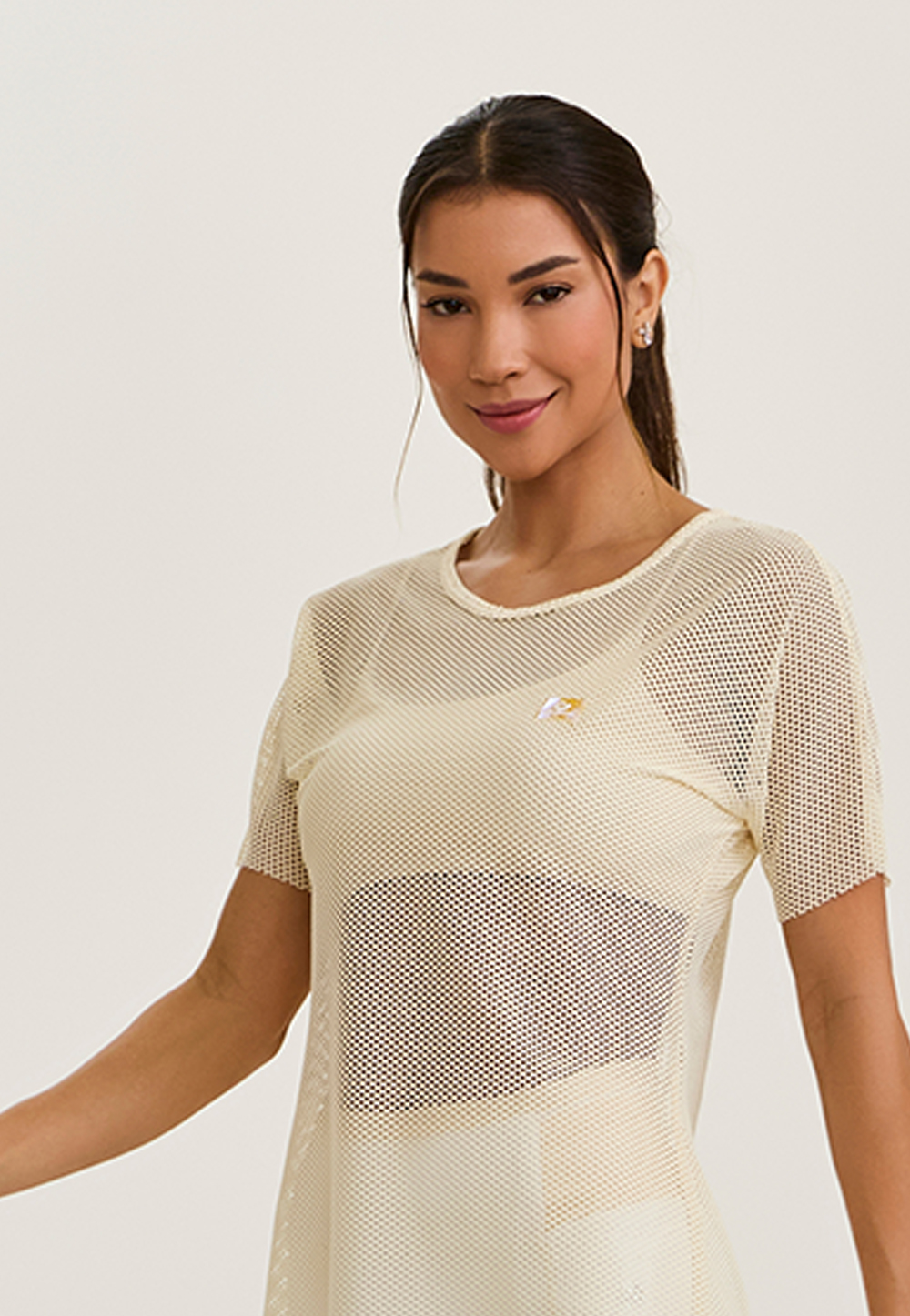 BLUSA SPOT CLASSICA Off White foto 02