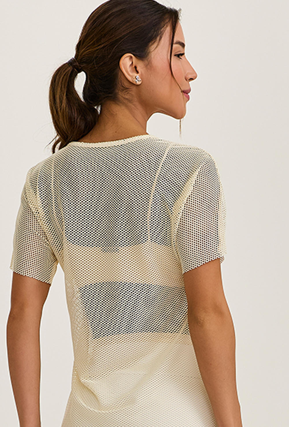 BLUSA SPOT CLASSICA Off White foto 03