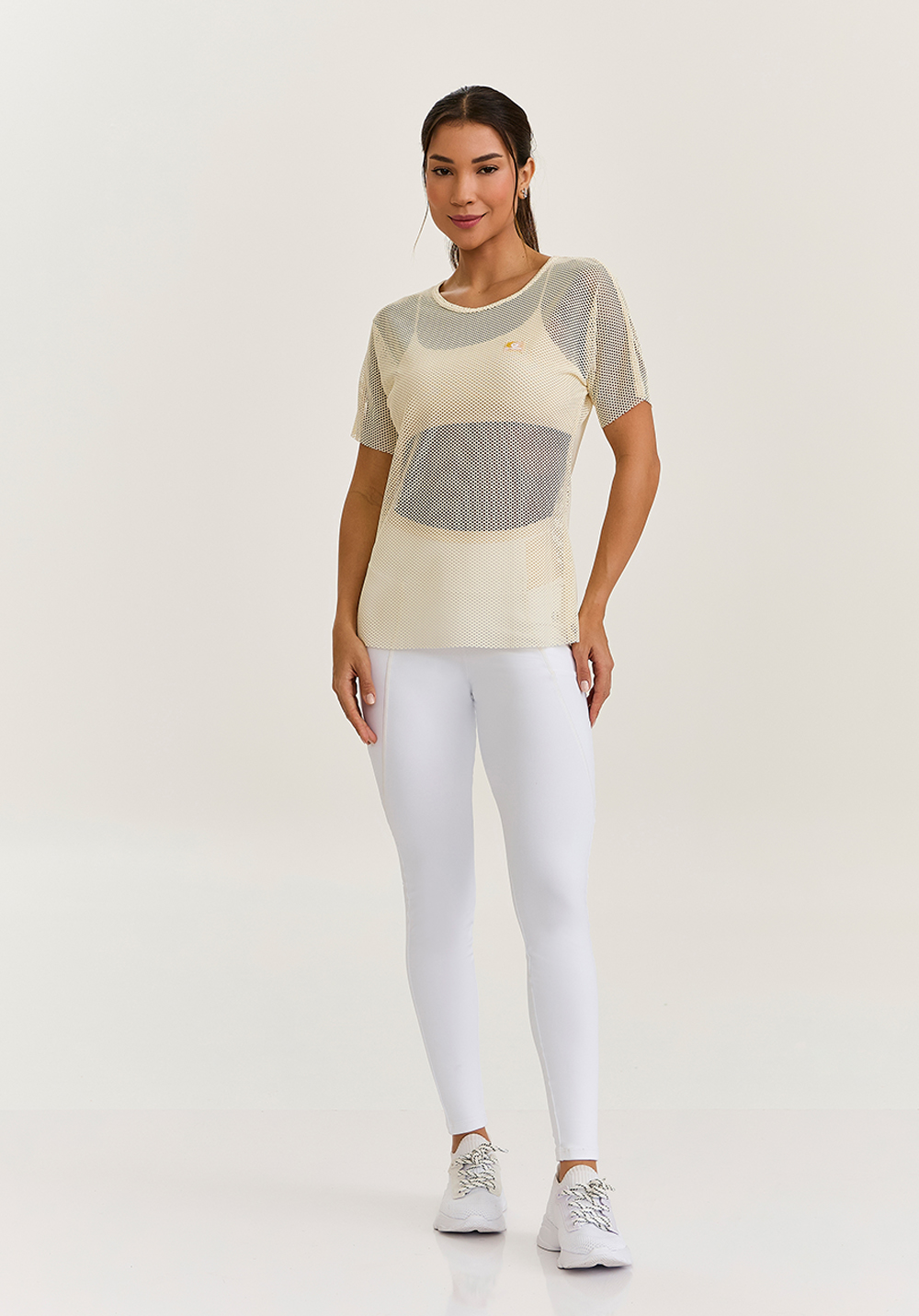 BLUSA SPOT CLASSICA Off White foto 04