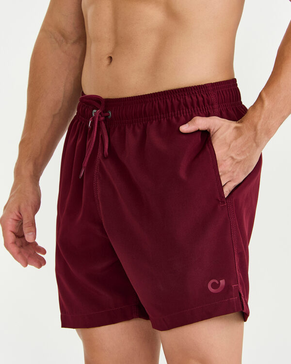 BERMUDA MASCULINA DE TREINO Vinho Barolo foto 03