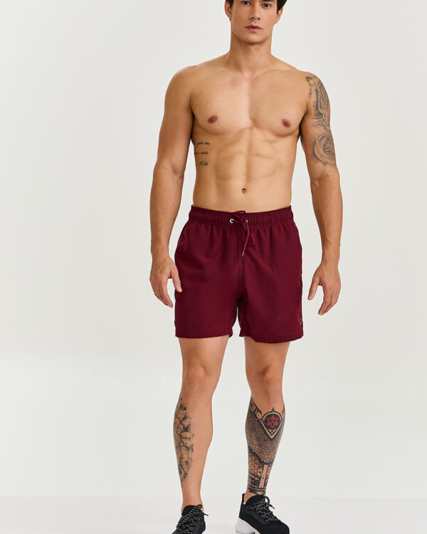 BERMUDA MASCULINA DE TREINO Vinho Barolo foto 04