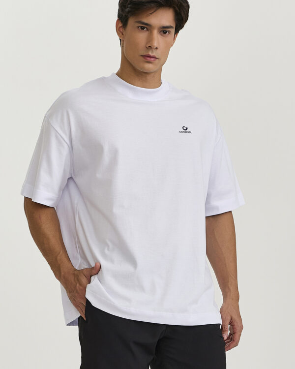 CAMISETA OVERSIZED CAJUBRASIL Branco foto 01