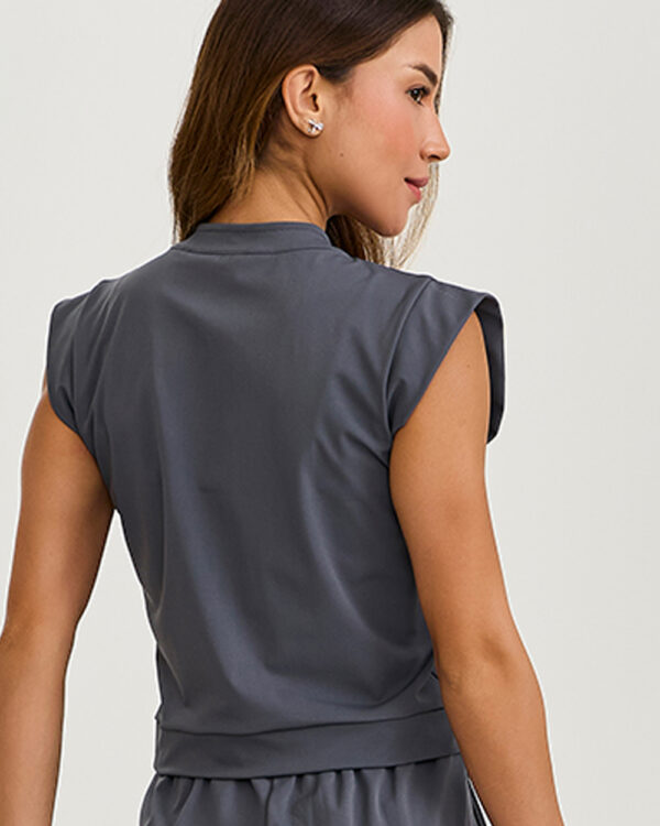 COLETE ATHLEISURE CAJUBRASIL Cinza Carbox foto 03